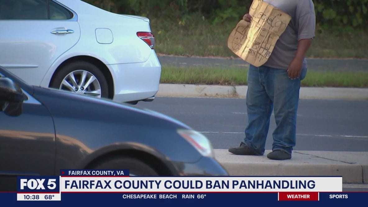 Fairfax County could ban panhandling